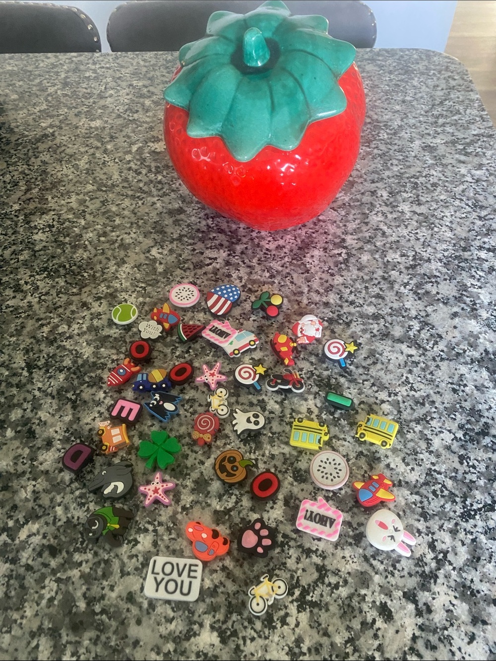Lot of 43 Croc shoe Charms